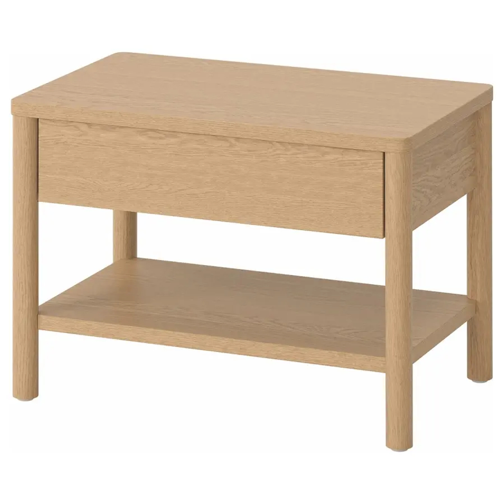 Стол - IKEA TONSTAD/ТОНСТАД ИКЕА, 64х40 см, светло-коричневый