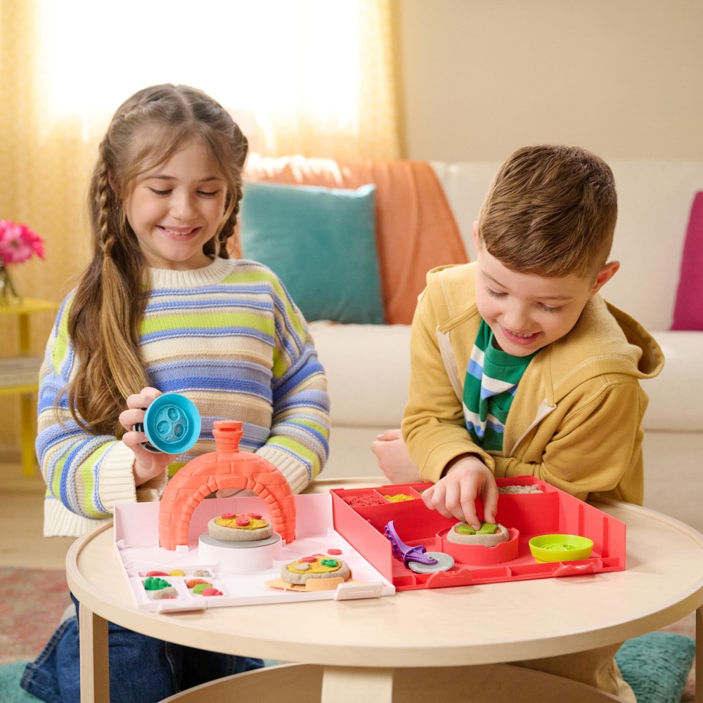 Kinetic Sand - Кинетический песок PIZZA 453 г + аксессуары 6072551
