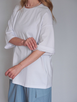 Футболка удлиненный рукав