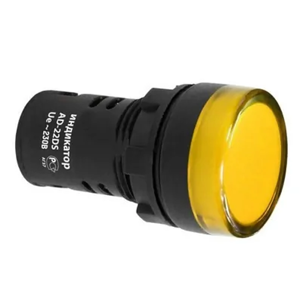 Арматура светосигнальная AD22DS 230В желтая