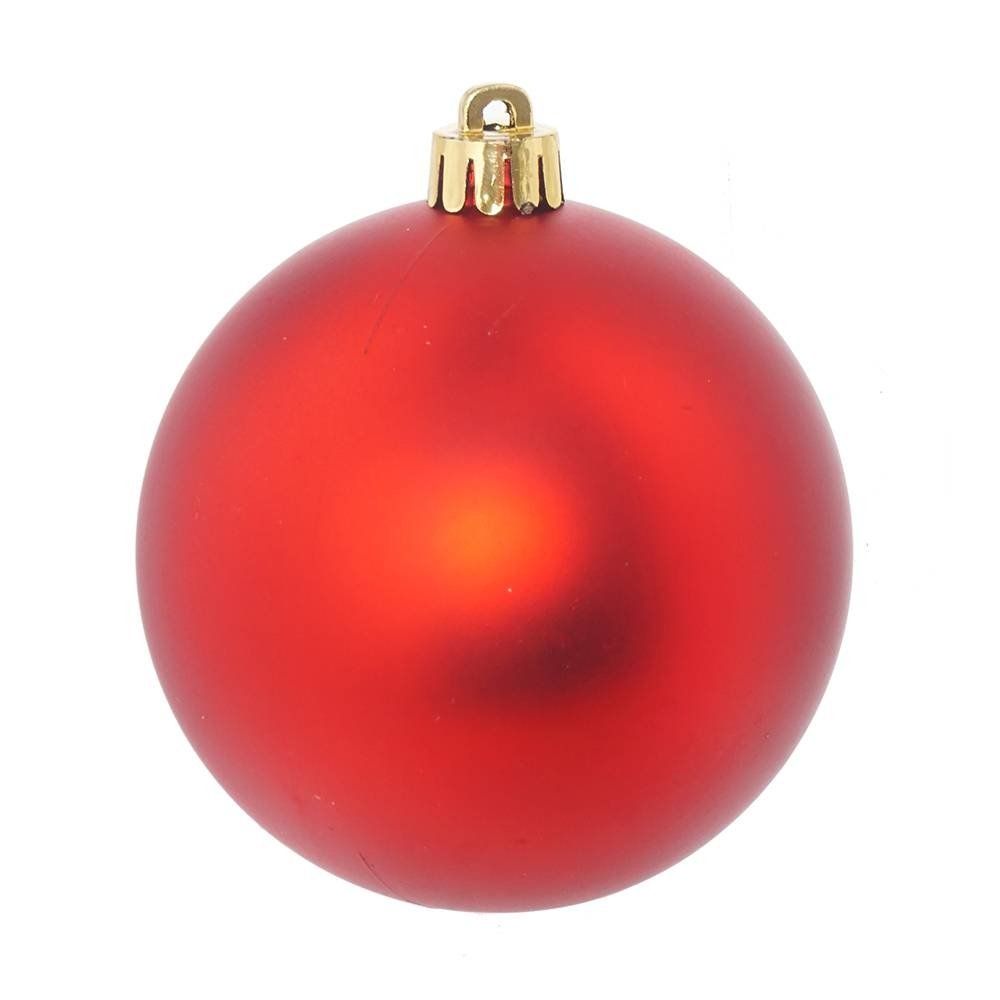 GAEM Набор из 4шт Украшение новогоднее Шар "Красная вселенная", D 8 см, L15,5 W8 H15,5 см