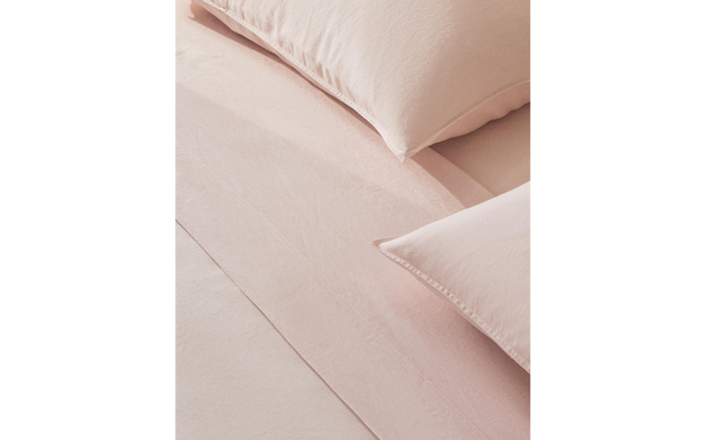 Простыня Zara Home хлопок, лён 100%, однотонный, 3110/089 · арт. 3110/089