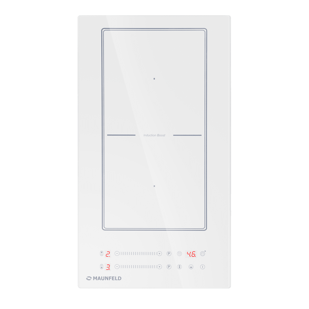 Индукционная варочная панель с объединением зон Bridge Induction MAUNFELD CVI292S2BWH