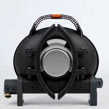 Портативный газовый гриль O-GRILL 500MT bicolor black-blue + адаптер А, 1 горелка