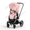 Прогулочная коляска Cybex Priam IV Peach Pink шасси Chrome