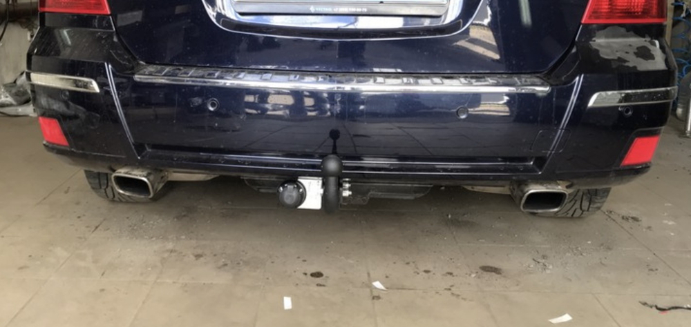 Фаркоп для Mercedes GLK-Class x204 2008-2015 Тип шара: A. Нагрузки: 2500/100 кг, MB 08
