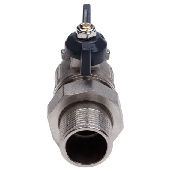 Кран шаровой AQUALINK со сгоном угловой FM 1/2 LU B гайка-штуцер бабочка (100/10) купить в Москве и Московской области по низкой цене с доставкой по России — (4) Кран шаровой AQUALINK со сгоном угловой FM 1/2 LU B гайка-штуцер бабочка (100/10) — (4)