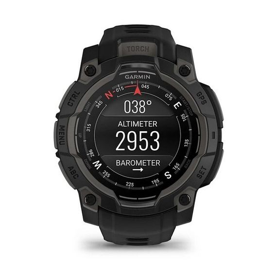 Умные часы Garmin Instinct 3 Amoled 45 mm Black with Black Band (010-02936-00)