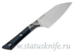 Нож Microtech Kitchen Santoku Bolster G-10 3300B-10BKфотография - 2