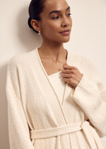 Кардиган ROMEE длинный, молочный