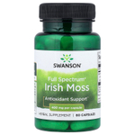 Swanson, ирландский мох Full Spectrum®, 400 мг, 60 капсул