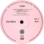 King Crimson / Islands (LP)