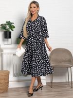 Платье Доминанта (черное/кошки) П15359-16М LT Collection