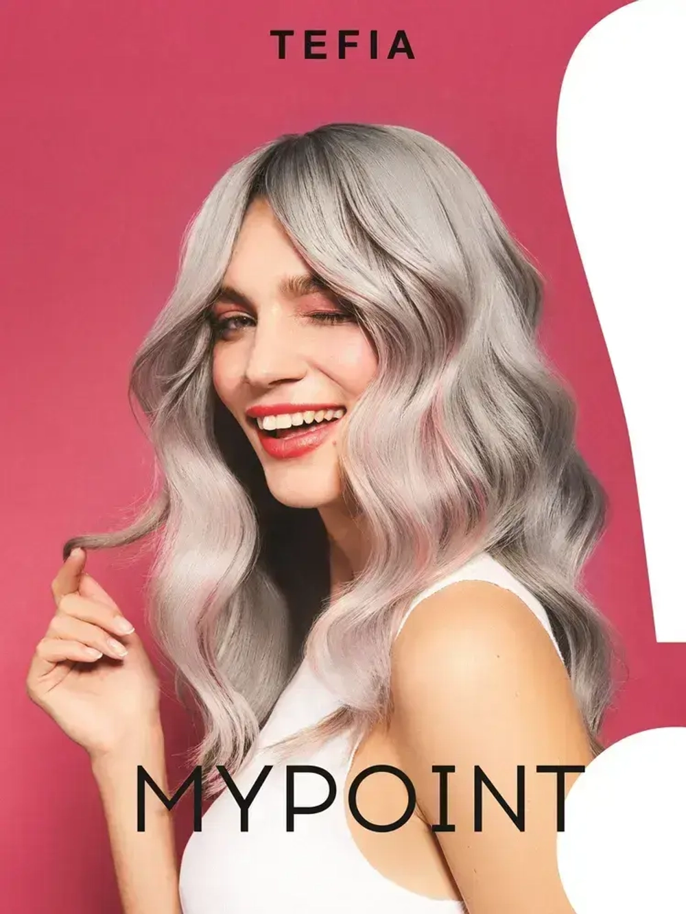Перманентная крем-краска для волос Tefia MY Mypoint, 8.37 светлый блондин золотисто-фиолетовый, 60 мл