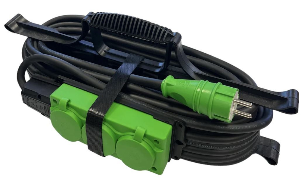 Удлинитель силовой iTOK i-CONNECT-COLOR-SUR-PVS-310-3-54-50-GREEN
