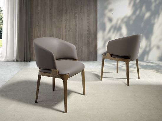 Стул 4108/ACH21093 из экокожи и основой из массива ясеня Испания 