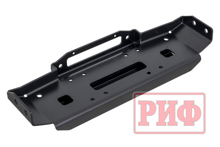 Площадка под лебёдку в штатный бампер Mitsubishi Pajero IV РИФ