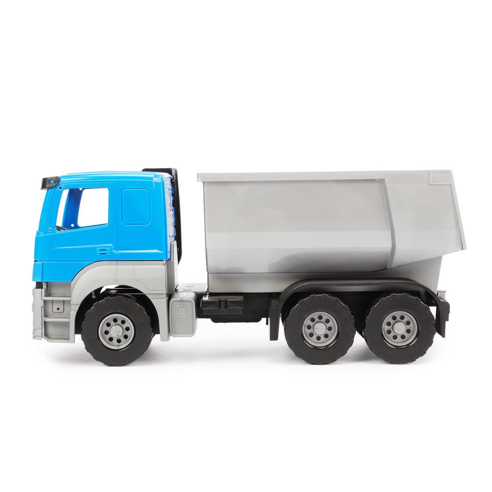 Самосвал Мерседес "Axor" 3-х осный 24,5 см, синий (Лена)