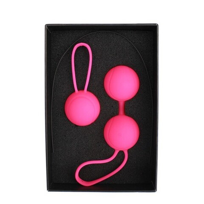 Набор для тренировки вагинальных мышц Kegel Balls (Цвет: розовый)