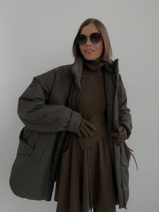 ЛОНГСЛИВ МАДДИ ОЛИВКОВЫЙ (Оливковый XS)