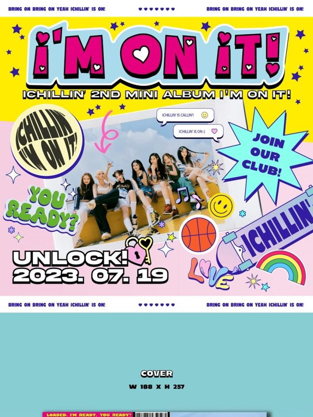 Альбом ICHILLIN - I'M ON IT! 2nd Mini Album