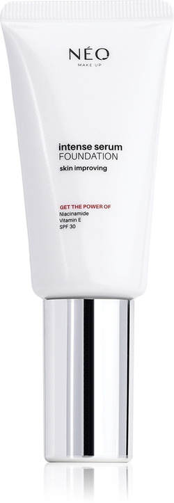 NEO MAKE UP Intense Serum Foundation - Легкий тональный крем SPF 30, 30 ml