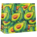 Пакет подарочный «Свежий авокадо» с глянц. лам. (горизонтальный) 32х26х12 см