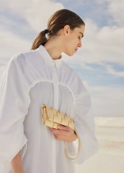 POLENE СУМКА NEITI, СВЕТЛО-ЖЕЛТЫЙ