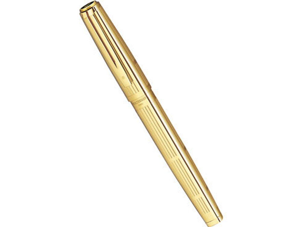 Перьевая ручка Waterman Exception Solid Gold