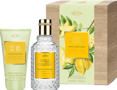4711 Acqua Colonia Starfruit & White Flowers Eau de Cologne 50 ml + Duschgel 75 ml Set 1 pcs