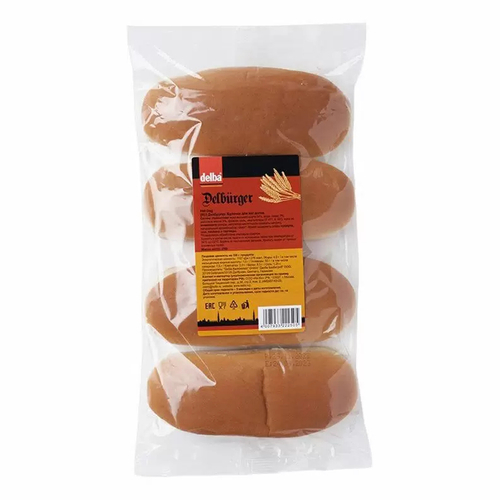 Булочки DELBA Hot Dog 250гр