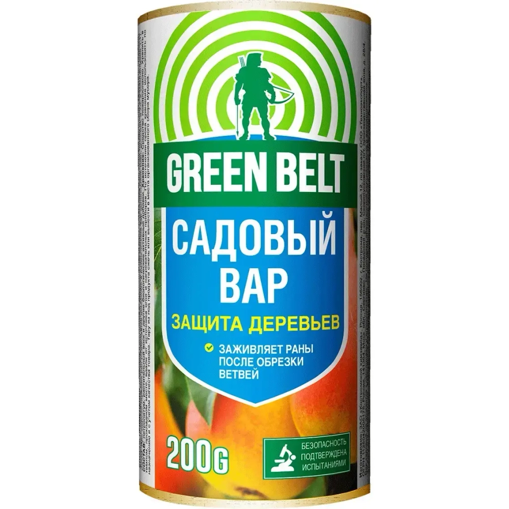Вар садовый для заживления ран плодовых и декоративных деревьев 200гр