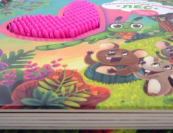 Серия инновационных тактильных книг "Трогательные истории" Лес