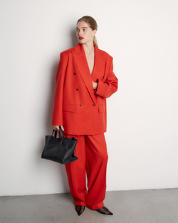 Жакет из шерсти Стелла Маккартни красный