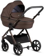 Детская коляска Tutis Uno 6 Plus Essential collection 4 в 1 с автокреслом Elo Lux EduSky Black и базой 1602147 Tiramissu с сумкой