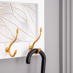 Вешалка настенная Арт mini Айс Голд