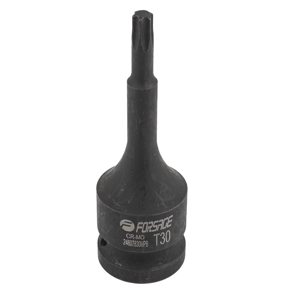 Головка-бита TORX ударная T30,1/2'' Forsage F-24607830MPB