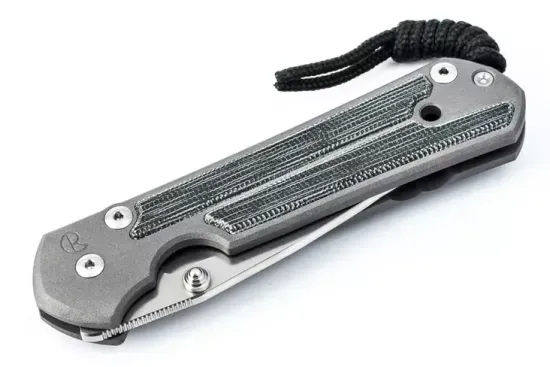Складной нож Chris Reeve Sebenza Insingo LIS Micarta с клинком из стали CPM-S35VN, рукоять титан