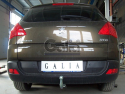 Фаркоп оцинкованный Galia P040A для Peugeot 3008 2009-2016(паспорт и сертификат в комплекте)(без электрики)