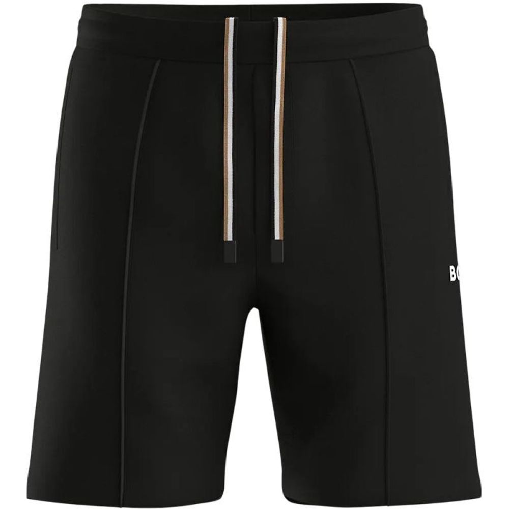 Мужские теннисные шорты BOSS Headlo MB Jersey - черный