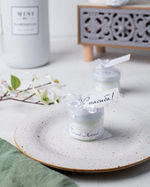 Свечи-бонбоньерки в подарок гостям на свадьбу