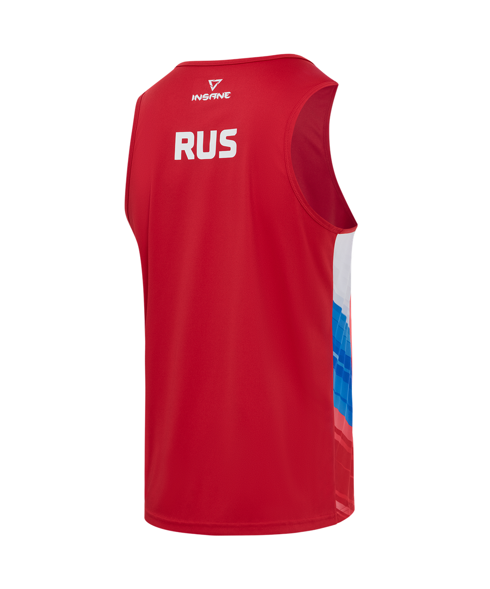 Майка боксерская INSANE RBF, красный, детский