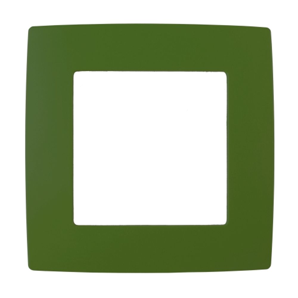 12-5001-27 ЭРА Рамка на 1 пост, Эра12, зелёный | Эра 12 Зеленый