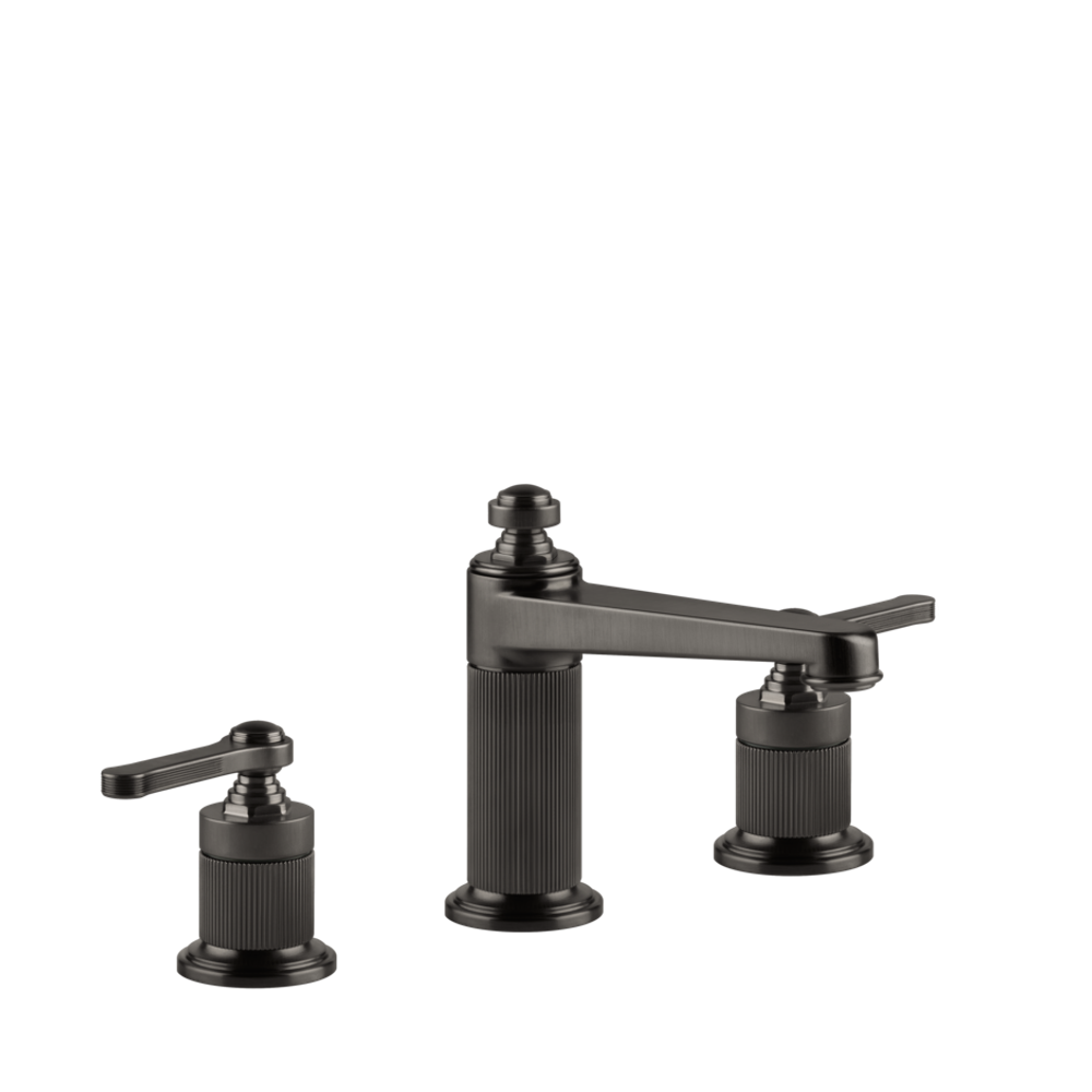 Смеситель для раковины Gessi Venti20 на 3 отверстия, средний, с донным клапаном