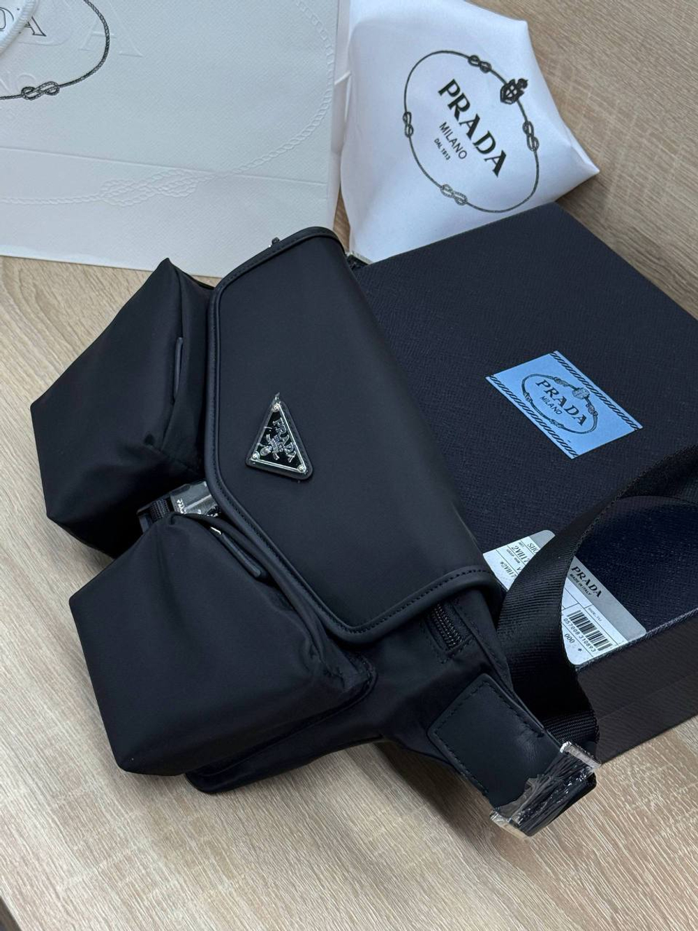 Сумка поясная Prada
