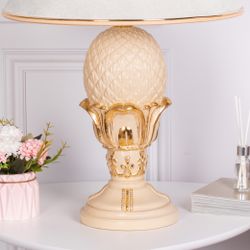 Настольная лампа Источник Энергии Айвори с абажуром №38 Айвори