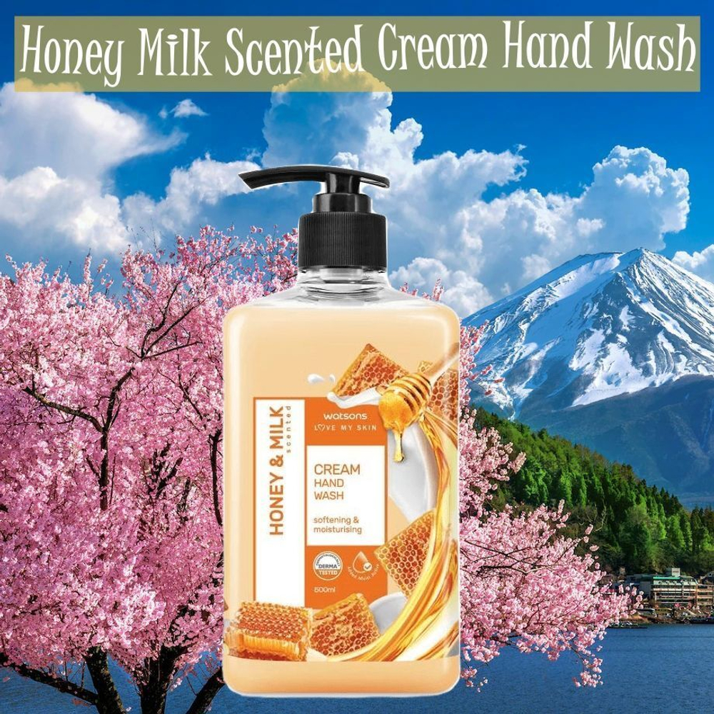 🍯Жидкое мыло для рук с ароматом меда и молока🥛