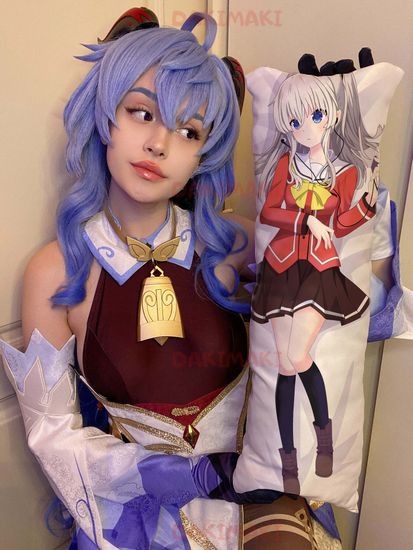 Мини дакимакура Нао Томори из Шарлотта арт. M0379, 60х20 см