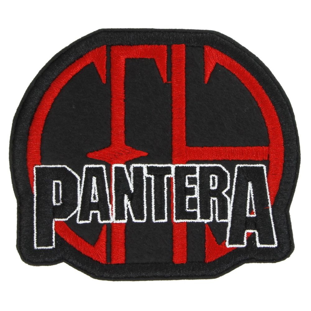 Нашивка с вышивкой группы Pantera