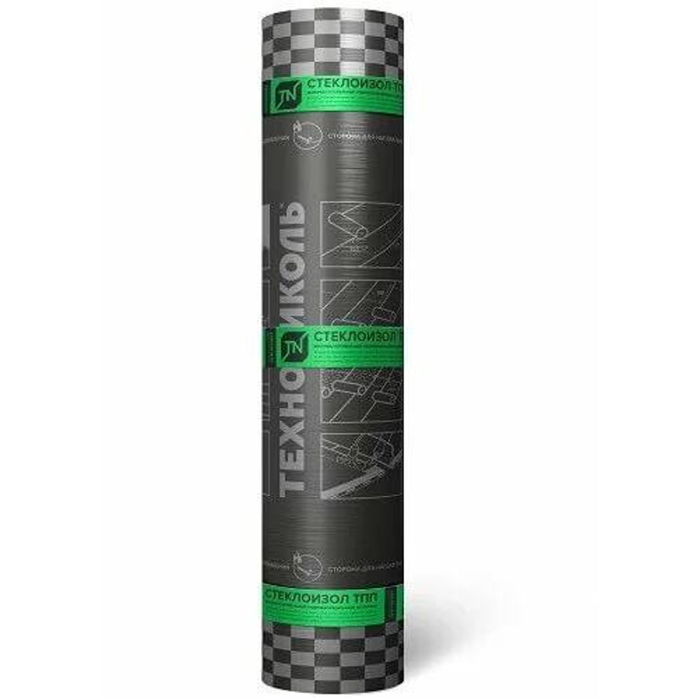 Рулонная кровля Технониколь Стеклоизол Р ХПП 2,1 1х9 м